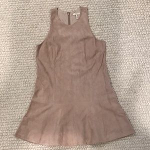 Joie “Amedia” suede mini dress